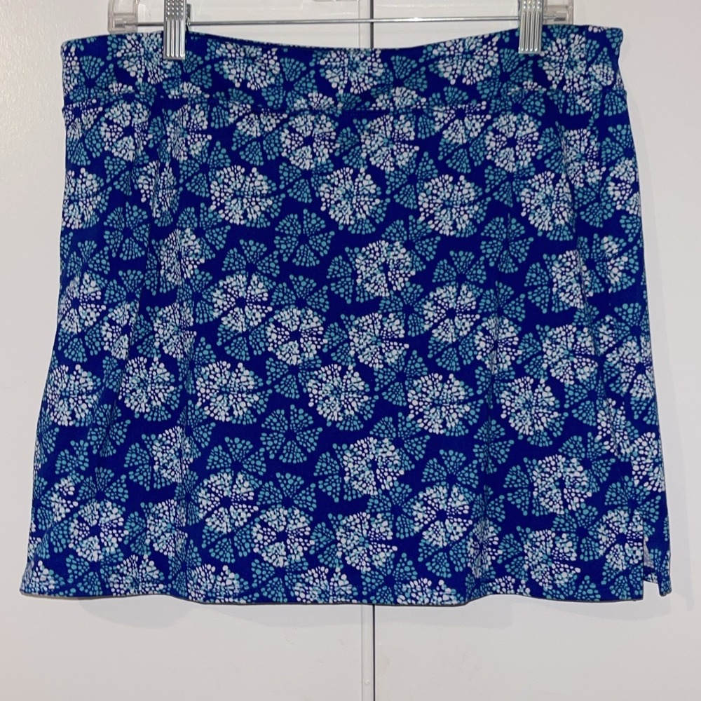 Tranquility Skirt Skort By Colorado Floral Stretch Athleisure Tennis Golf XL - Picture 2 of 5